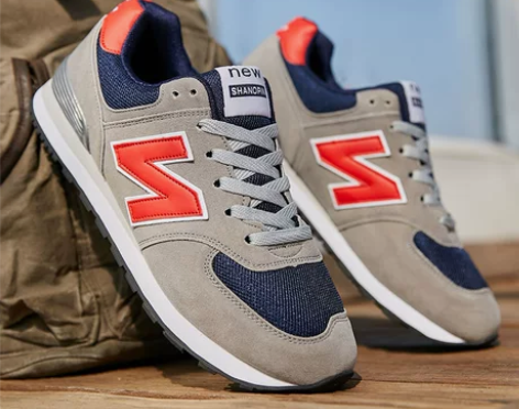 运动鞋 男鞋运动跑步鞋2022秋季休闲男跑...