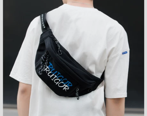 瑞戈2022年新款斜挎包男潮牌包包休闲腰包...