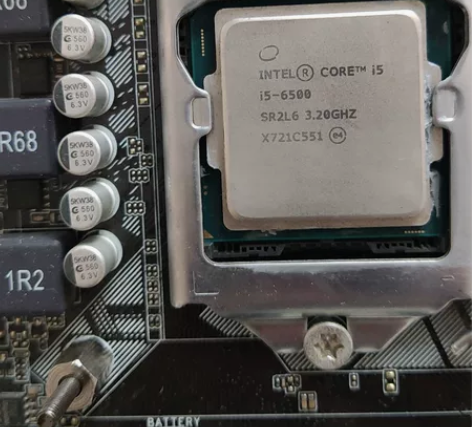 cpu i5 6500 主板华硕h110m...