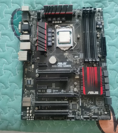 华硕B85 progamer  拆机主板 ...