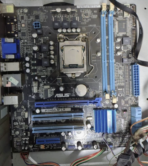 华硕H55主板＋i3 530+机箱 134...