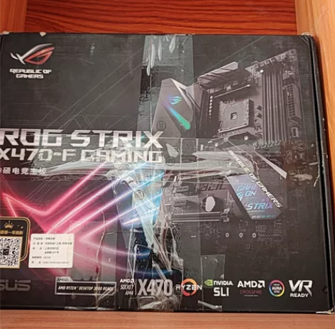 x470-f华硕主板 箱说都在，自用，成色...