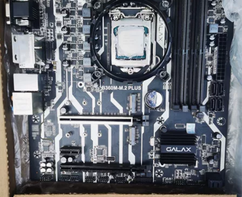 i59400FCPU。主板:影驰B360M...