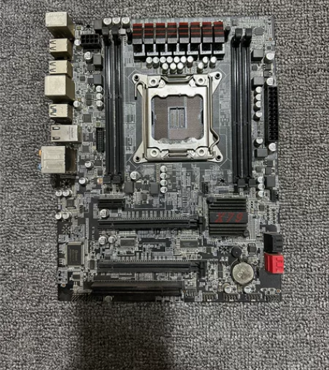 X79主板 拆机板 显卡卡槽上面的坏了 下...