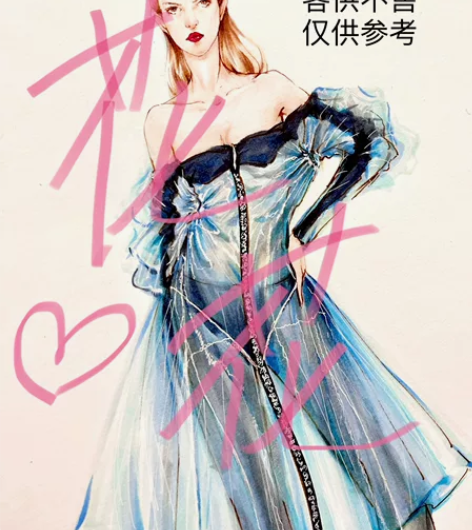 服装设计专业绘图[钉子]时装效果图/时装画...