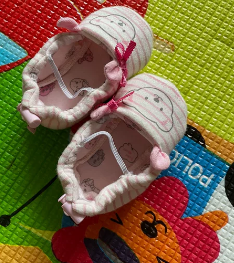 TW小熊软底鞋，内长11cm，鞋小了，穿不...