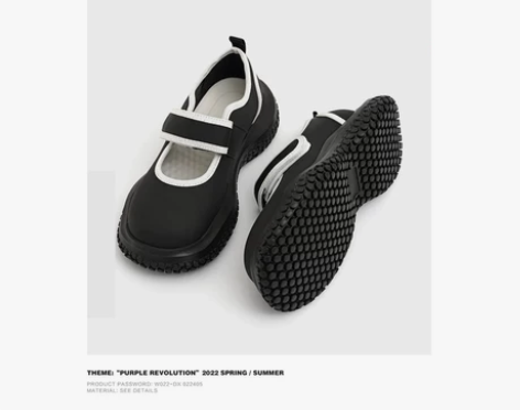 店主一米九 原创款~丑萌大头鞋玛丽珍鞋女真...