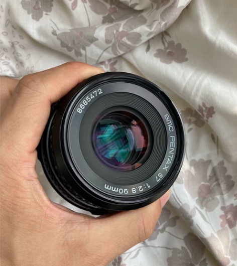 宾得67 smc 90mm f2.8 成色...