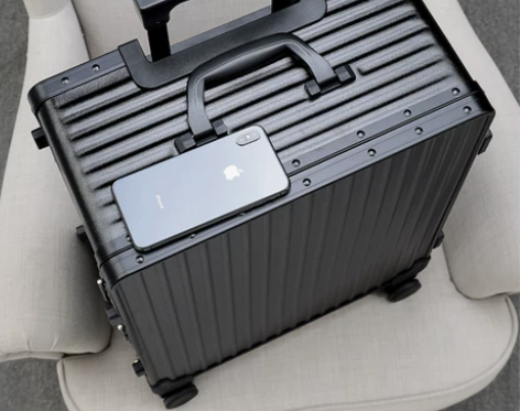 御旅磨砂铝框行李箱女ins网红20寸旅行箱...