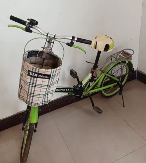 上海永久玲珑自行车  九成新  放久了有一...