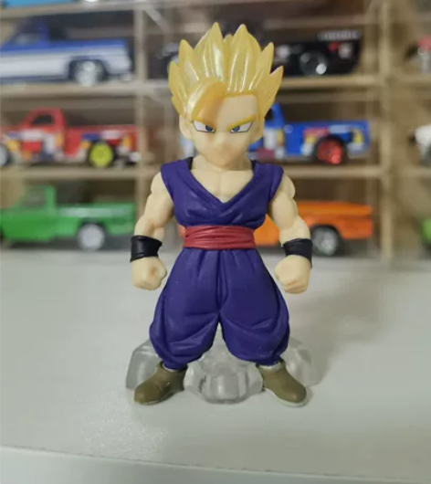 泡泡玛特七龙珠盲盒，赛亚人悟饭抽重复了，伽...