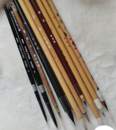 【暂时不出了】 水彩练字毛笔。分割线___...