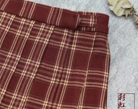 彩虹研究所JK制服裙，冬款加厚，日系百褶学...