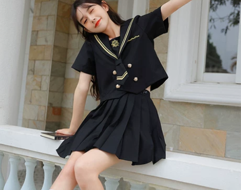 【狂欢价】不良JK制服裙正版套装夏季日系少...