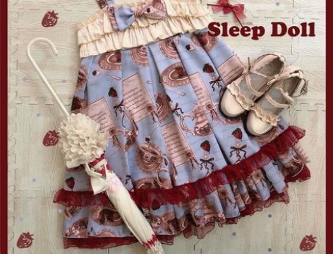 你别睡【草莓餐具】科幻小说！！ 荷叶边网纱...