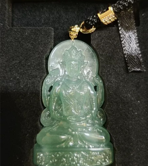玉雕大师黄文锁作品四臂观音，有双证（收藏证...