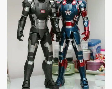 复仇者HC发光手办1/6爱国者钢铁侠手办M...