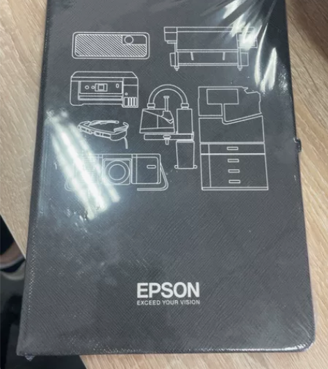 爱普生原装记事本，全新未开封，公司奖品，闲...