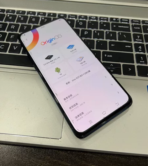 vivo x27 8+128 成色9新 无...