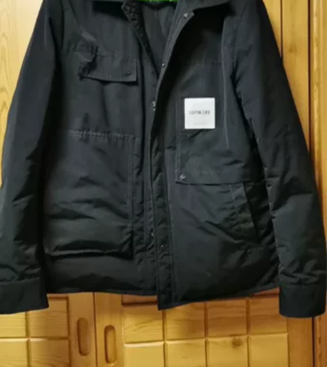 速拼薄羽绒服 男士羽绒外套 商务休闲外套 ...