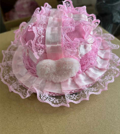 特价一顶包邮粉色的小礼帽Lolita 感兴...