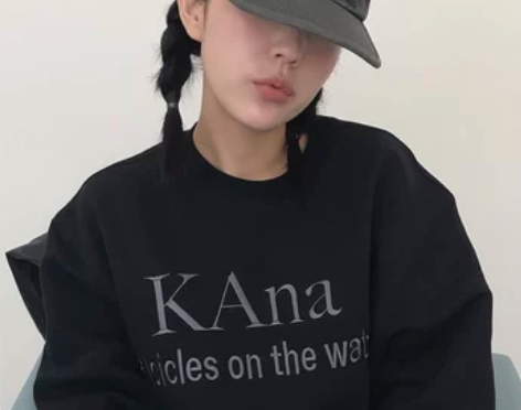 Three N复古小众刺绣平沿帽水洗遮阳帽...