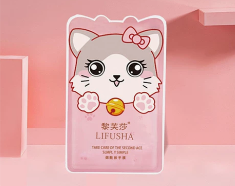 山羊奶猫爪手膜去角质保湿去细纹滋润手部护理...