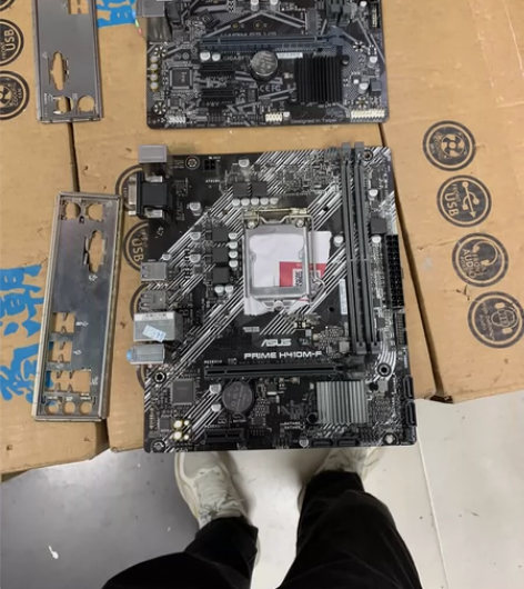 拆机 华硕H410M-F 主板  技嘉H4...