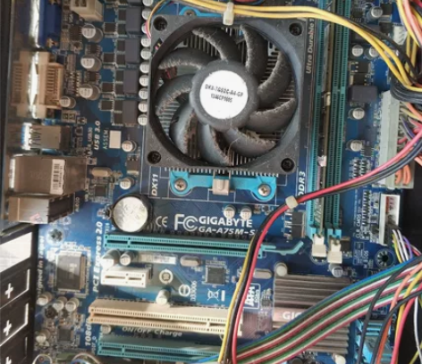 技嘉主板ga a75m-s2v  类型是f...