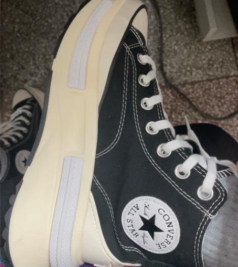 穿了一次，不是自己的风格，白菜价出售匡威蛋...