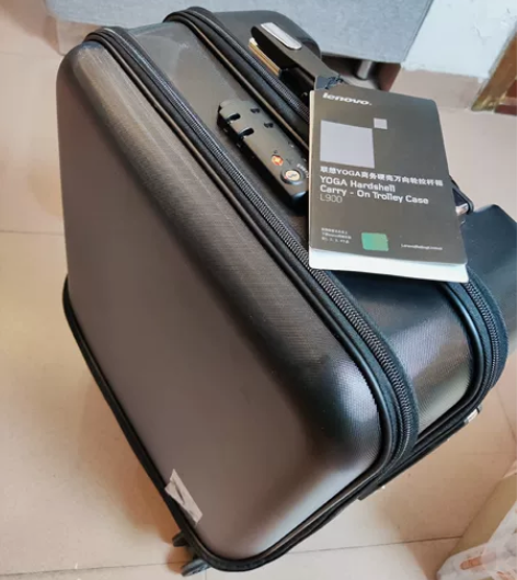 联想拉杆箱，硬壳双锁，万象四轮方便灵活，全...