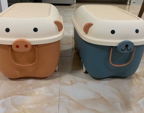 【低价清仓处理儿童收纳箱】超市搬家处理全新...