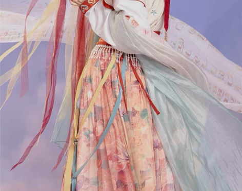 七月夕西藏汉服 全套s码，含腰带，披帛 几...