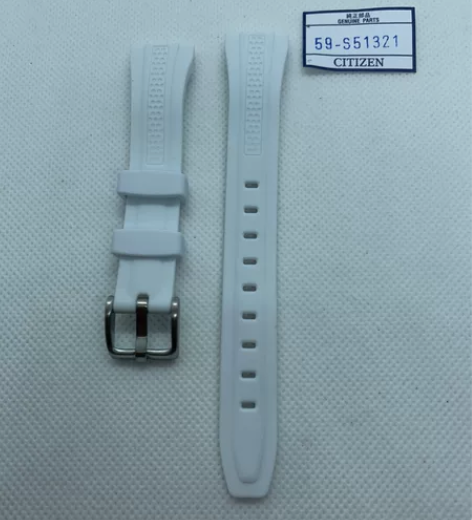 全新citizen西铁城原装橡皮表带18m...