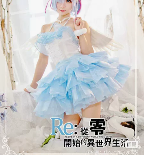 火花动漫 从零开始的异世界蕾姆天使cos服...