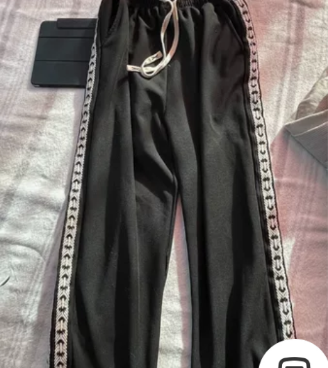 休闲裤潮牌卫裤宽松加肥加大码胖子直筒长裤运...