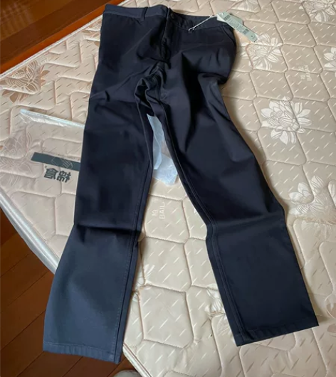 棉先生匹马棉男士直筒休闲裤秋季通勤裤子男春...