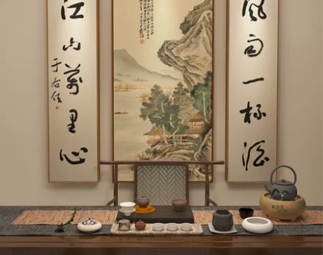 装饰画 装饰画挂画米亦堂x中堂对联/新中式...