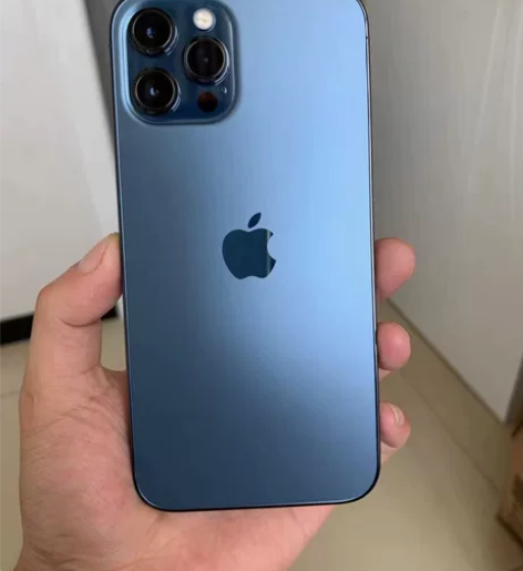 iphone苹果12promax 海蓝色...