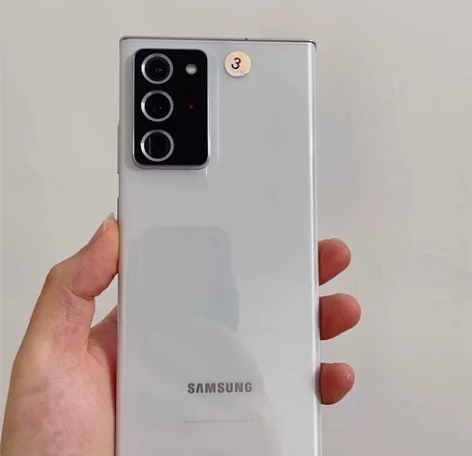 三星Note20 Ultra5G白色，带气...