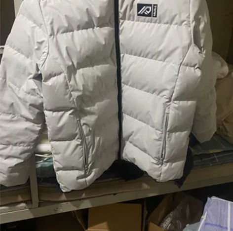 特步男款羽绒服,4xl的适合体型较大的男孩...