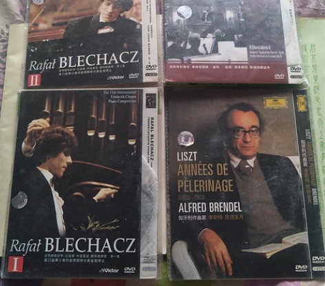 李斯特旅游岁月等4张DVD音乐光碟，每张1...