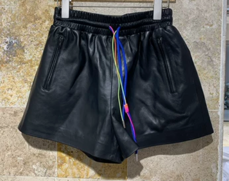 韩国东大门女装皮裤女短裤2021秋季新款韩...