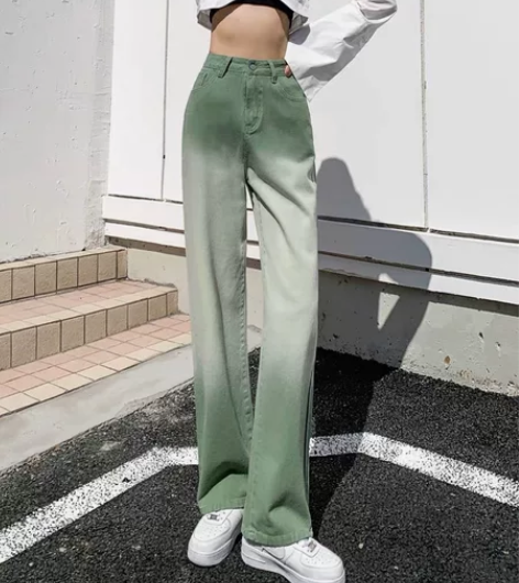 渐变色牛仔裤，全新出 感兴趣的话点“我想要...