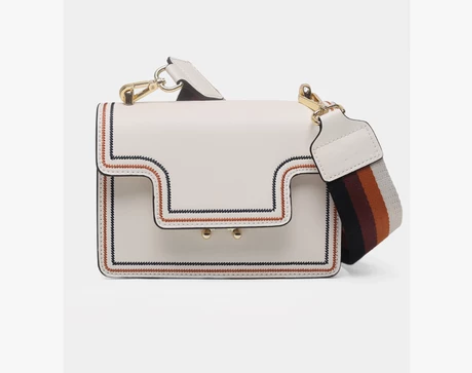 ENSSO真皮复古小包包女2021新款时尚...