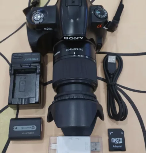 索尼a230单反自定义9成新    索尼a...