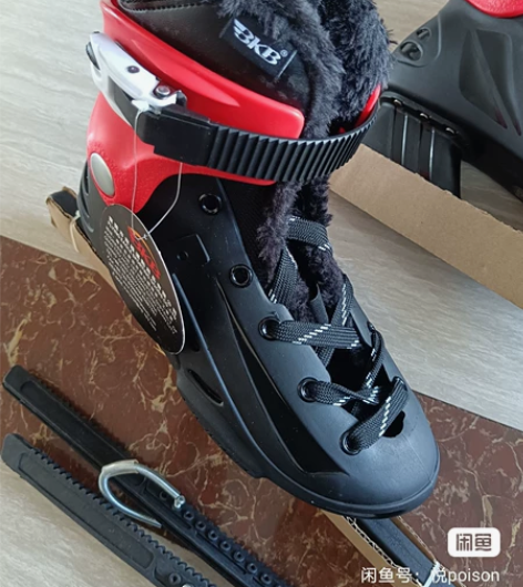 滑冰鞋，码数可调节，未开刃，全新正品未拆封...