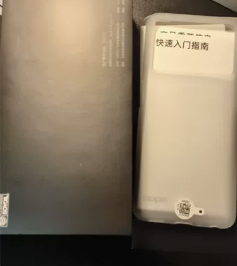 oppo k10白色手机的磨砂透明手机壳，...