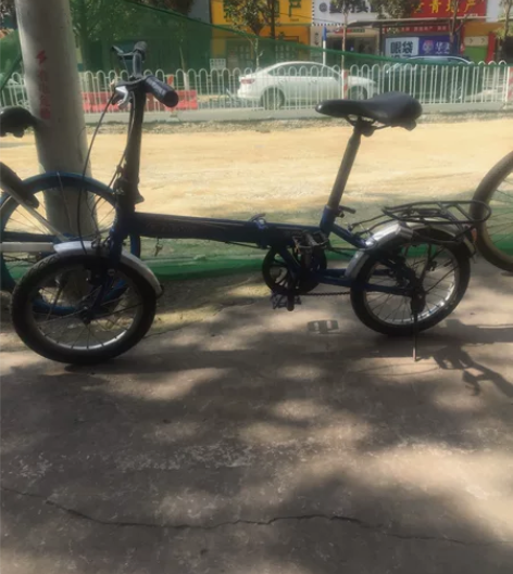 捷安特折叠自行车同城自取  爽快送你锁 感...