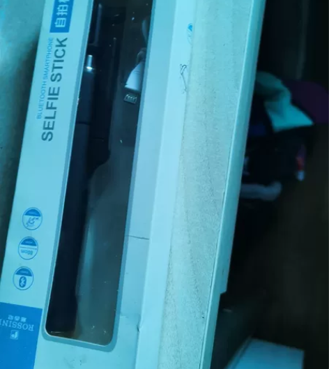 自拍杆买罗西尼手表送的蓝牙自拍杆，长度可伸...